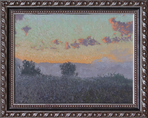 Simon L. KOZHIN - Painting - Foggy morning