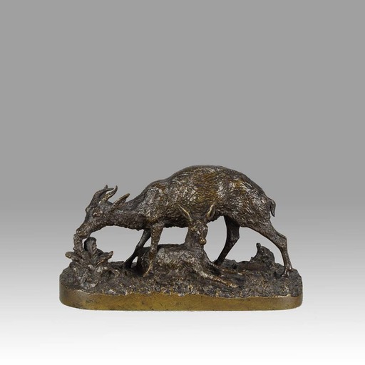 Christophe FRATIN - 雕塑 - Gazelle et Faon