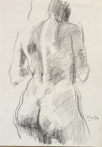 Julián GRAU SANTOS - Disegno Acquarello - “ Desnudo”