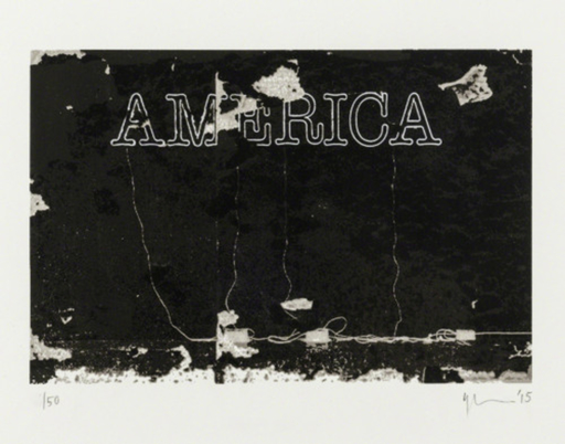 格伦·利根 - 版画 - America