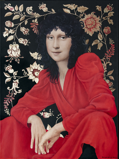 Nataliya BAGATSKAYA - Gemälde - Red Dress