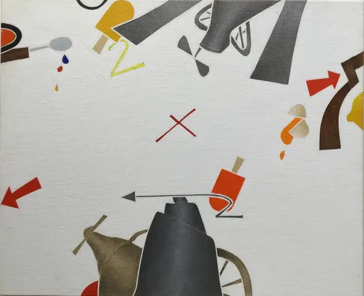 Emilio TADINI - Painting - Figura