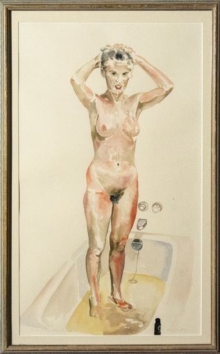 Mary PRATT - Painting - Woman Washing Her Hair 5
