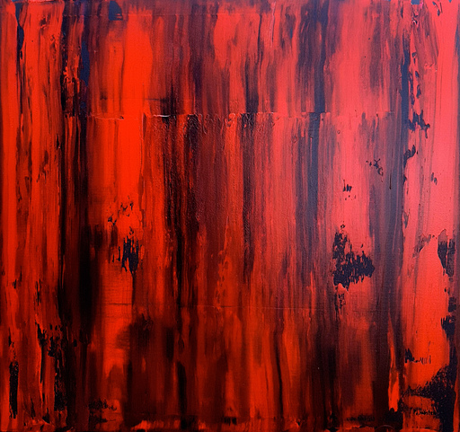 Patrick JOOSTEN - Peinture - Rouge Anglais