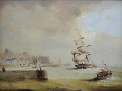 George I CHAMBERS - Painting - marine