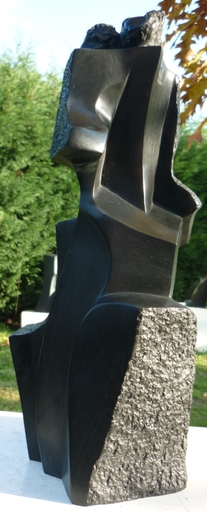 André ABRAM - Sculpture-Volume - Couple Astrakan