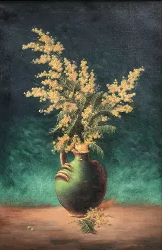 Jules Joseph PIERRUGUES - Painting - fleurs