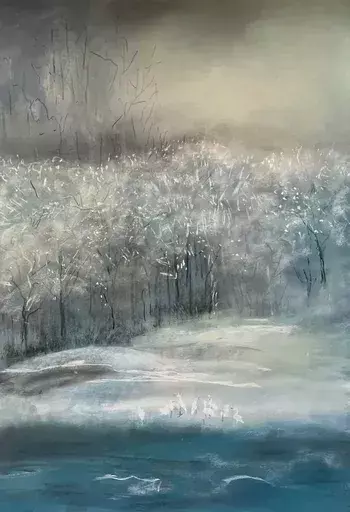 Zdenka PALKOVIC - Zeichnung Aquarell - Winter Mood 