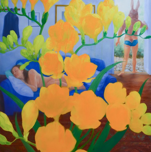 Hiromi SENGOKU - Painting - Beyond the Beyond the Summer