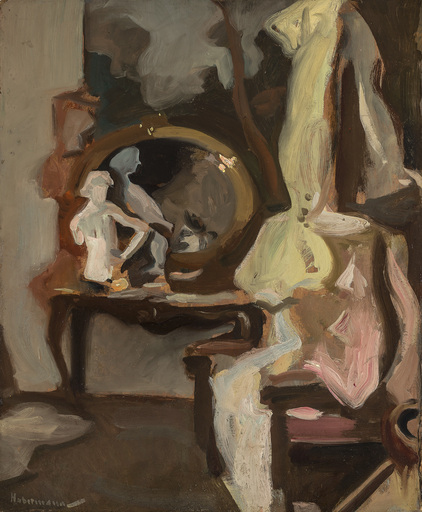 Hugo VON HABERMANN - Gemälde - " Habermanns Atelierinterieur "