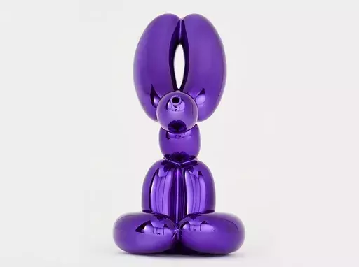 杰夫·昆斯 - 雕塑 - Balloon Rabbit (Violet)