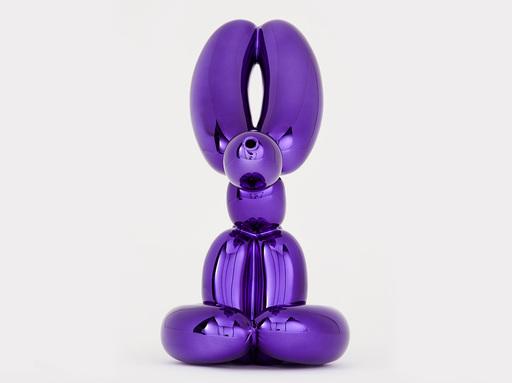 Jeff KOONS - Sculpture-Volume - Balloon Rabbit (Violet)