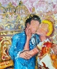 Valerio BETTA - Gemälde - Bacio a Venezia_ Kiss in Venice _low cost