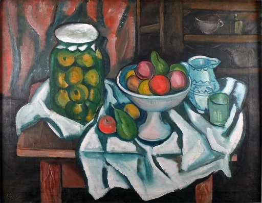Celso LAGAR - Pittura - Still Life with Fruits