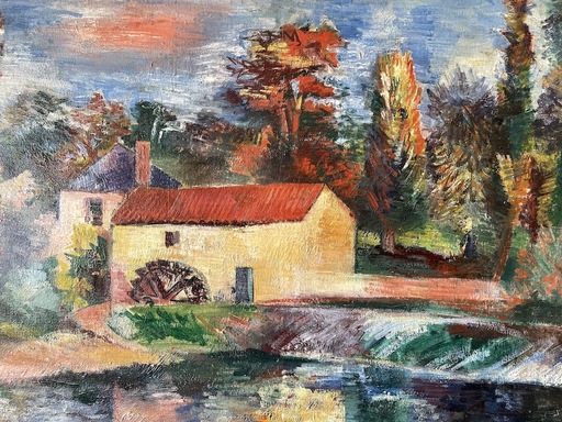 Jean DUFY - Painting - Le Moulin