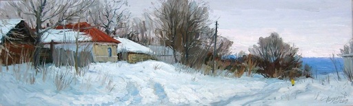 Yuriy DEMIYANOV - Painting - Parmi les Congères
