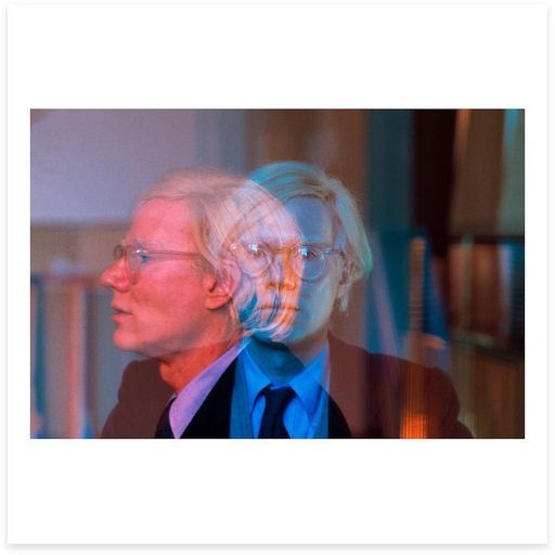Thomas HÖPKER - Photo - Double exposure of Andy Warhol