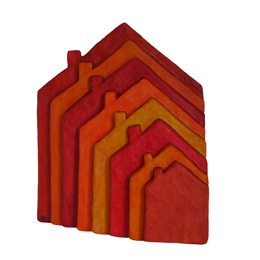 Eva ROUWENS - Skulptur Volumen - 8 maisons rouges