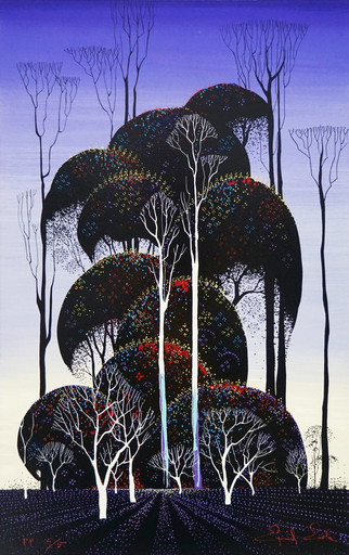 アイベン・ロール - 版画 - FOREST ARABESQUE (橡树林之一)