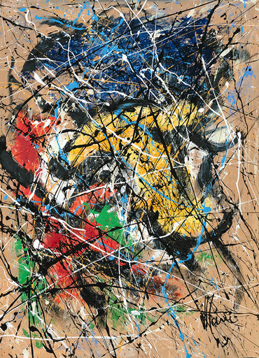 Jean-Jacques MARIE - Pittura - Abstraction lyrique série L018
