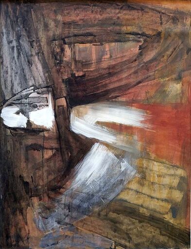 Michael ARGOV - Pintura - Abstract Composition