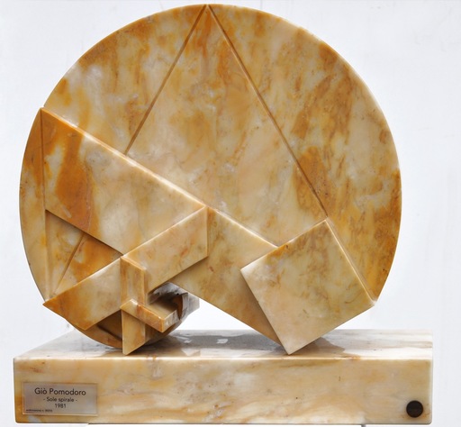 Giò POMODORO - Skulptur Volumen - Sole spirale