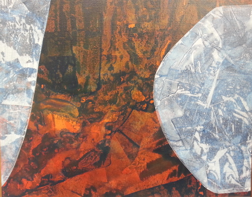 Rik VAN BENTUM - Painting - Composition