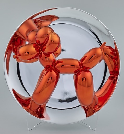 Jeff KOONS - Ceramic - Balloon Dog orange