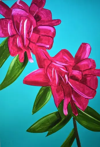 亚历克斯·卡茨 - 版画 - Peonies, from: Flowers Portfolio