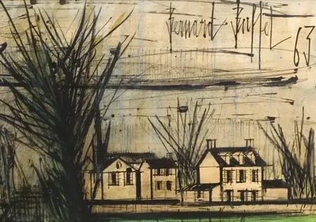 Environs de Pacy-sur-Eure by | Bernard BUFFET | buy art online