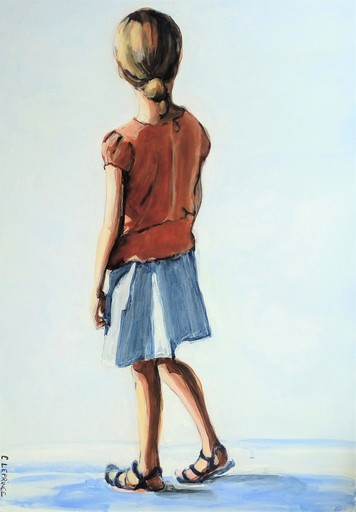 Carole LEPRINCE - Gemälde - Page Blanche