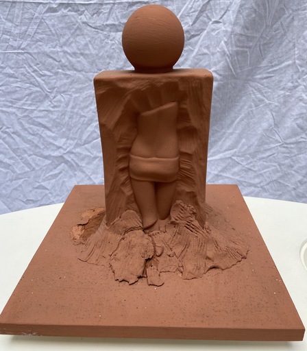 Serge MANSAU - Sculpture-Volume - Sculpture Corps féminin - Serge Mansau - 1990