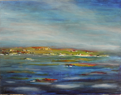 Annie MALARME - Painting - La Baie