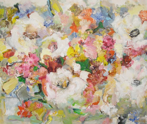 Lily MARNEFFE - Peinture - Fleurs Superb