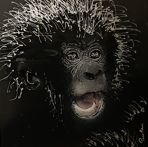 PACO ROUM - Painting - Crazy Monkey