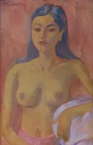 Portrait Of Balinese Beauty By Theo Meier Buy Art Online