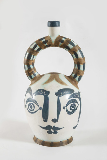 Pablo PICASSO - Céramique - Vase aztèque aux quatre visages, (A.R.401)