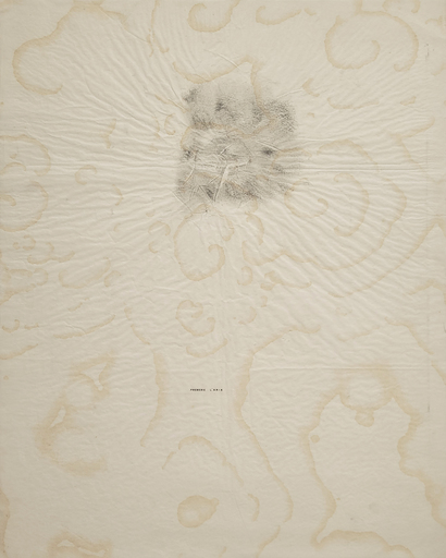 Giuseppe PENONE - Zeichnung Aquarell - Premere l’aria