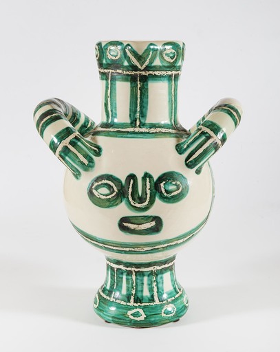 Pablo PICASSO - Ceramiche - Gros oiseau vert (A.R.453)