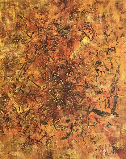 Diana MALIVANI - Gemälde - The Sea of Samsara