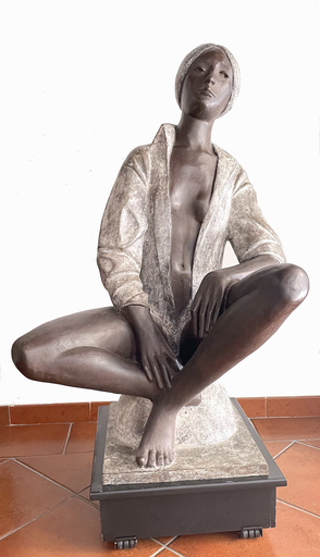 Vitaliano DE ANGELIS - Escultura - Marina
