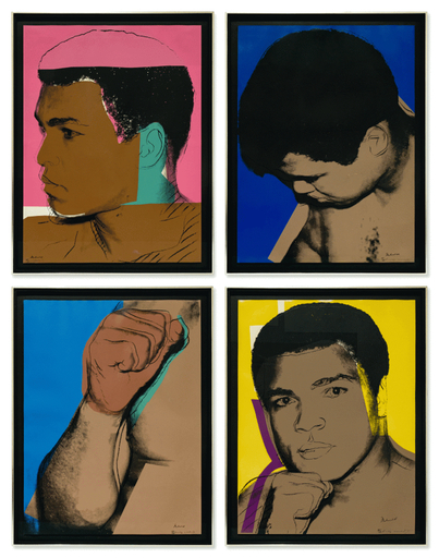 Andy WARHOL - Stampa-Multiplo -  Muhammad Ali Complete Portfolio (Signed By Ali And Warhol)