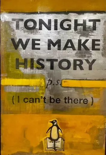 Harland MILLER - Print-Multiple - "Tonight we make history"