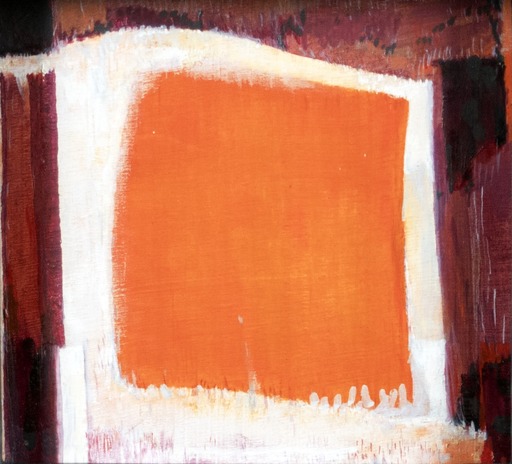 Georg MEISTERMANN - Pittura - Komposition in Rot und Orange