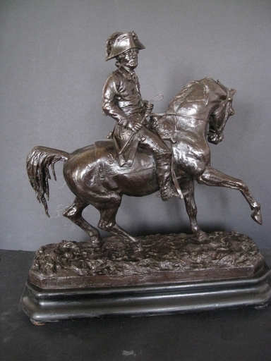 Christophe FRATIN - 雕塑 - Frederic le Grand à cheval