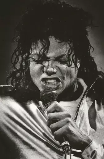 David ROSE - 照片 - Michael Jackson at Wembley Stadium (1988)
