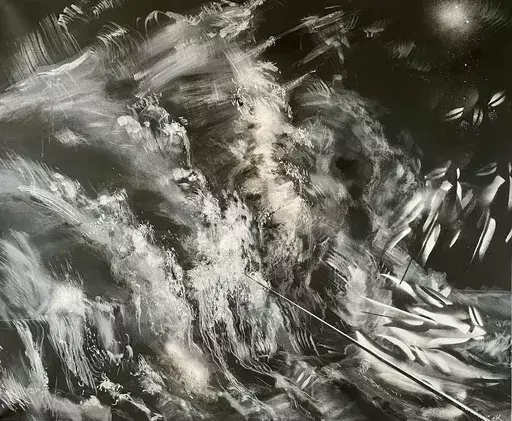 Christine KERUTH - Gemälde - The Sublime. Stormy Sea 2022.1