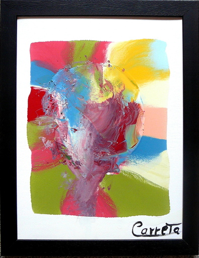 James CARRETA - Gemälde - La mongolfiere