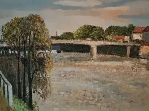Gérard PASSET - Pintura -  LA SEINE