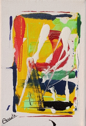 James CARRETA - Painting - Le duo